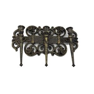 Vintage 1970's Homco Dart 4193 Wall Gothic Candelabra 3 Candle Holder Regency